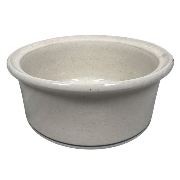 Union Stoneware of Maine Baking Dish 8" White Vegetable Blueberry Round Pottery - Picture 4 of 11